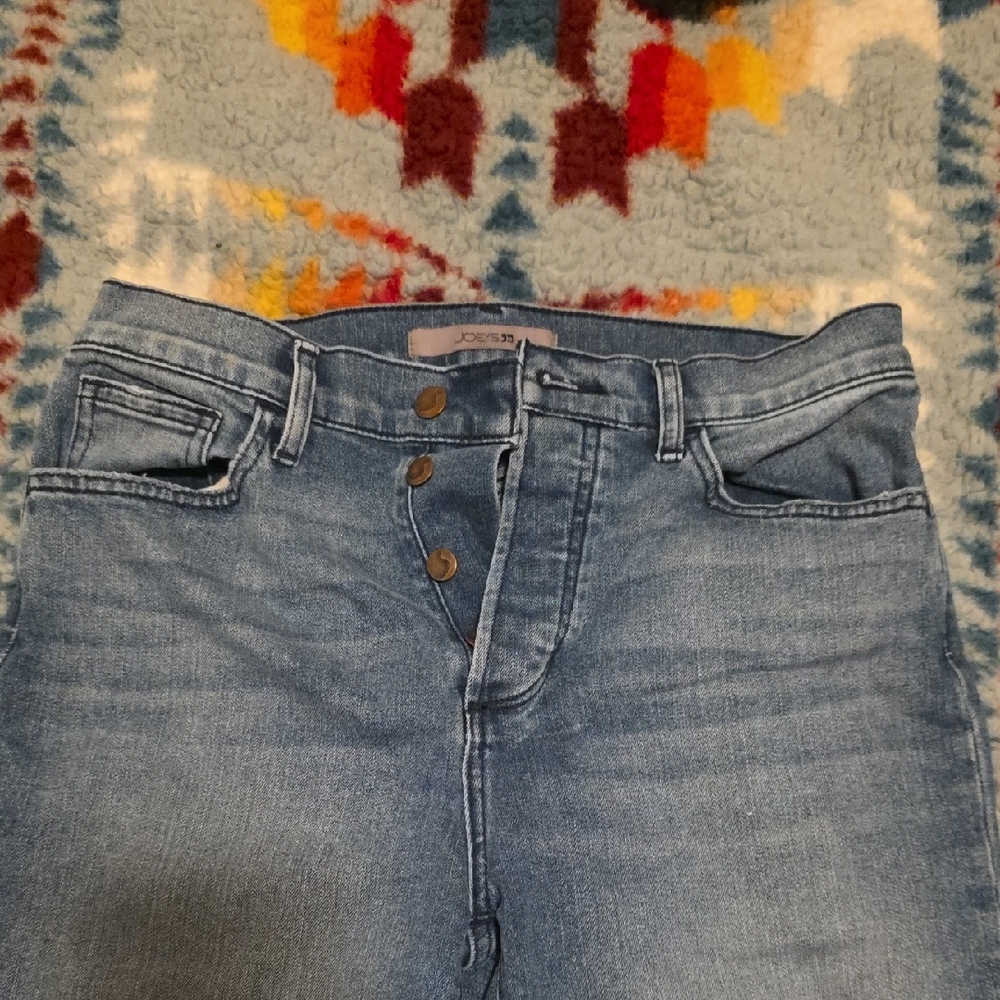 Joe's Jeans High Rise Light Blue Denim